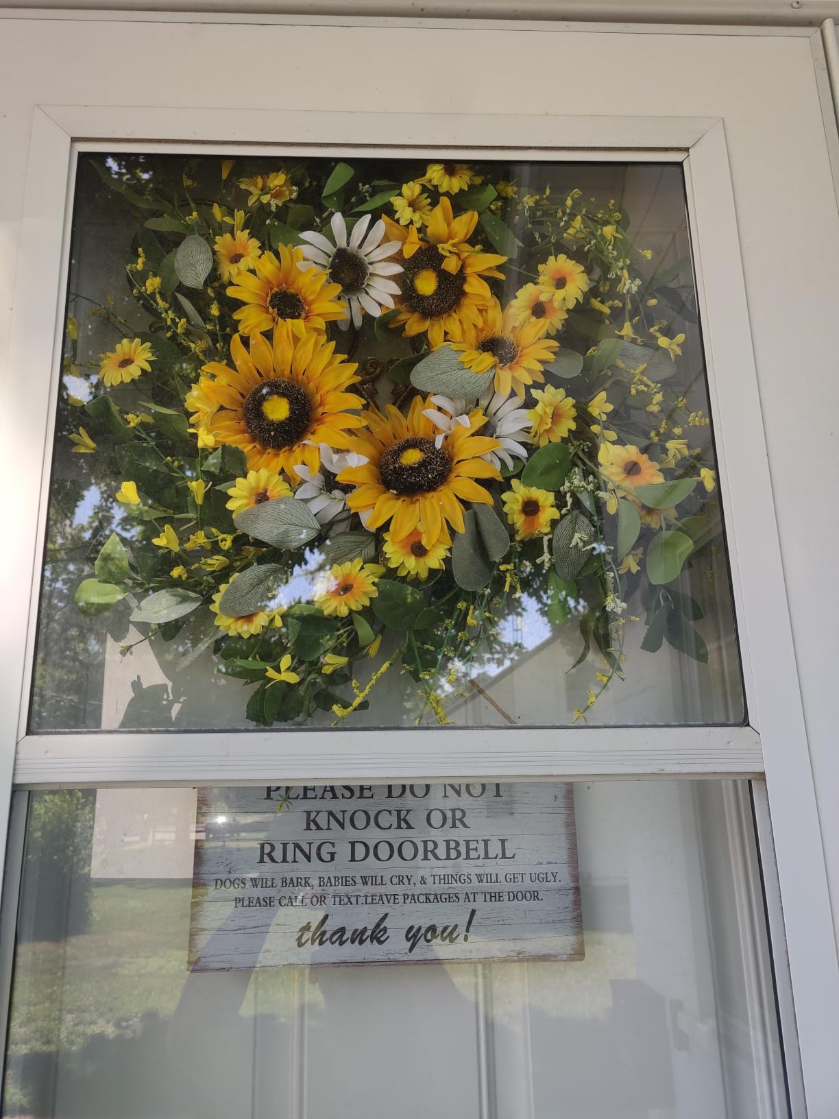 Fall Harvest Wreaths for Front Door - Farmhouse Thanksgiving Wreath Decor customer photo 1