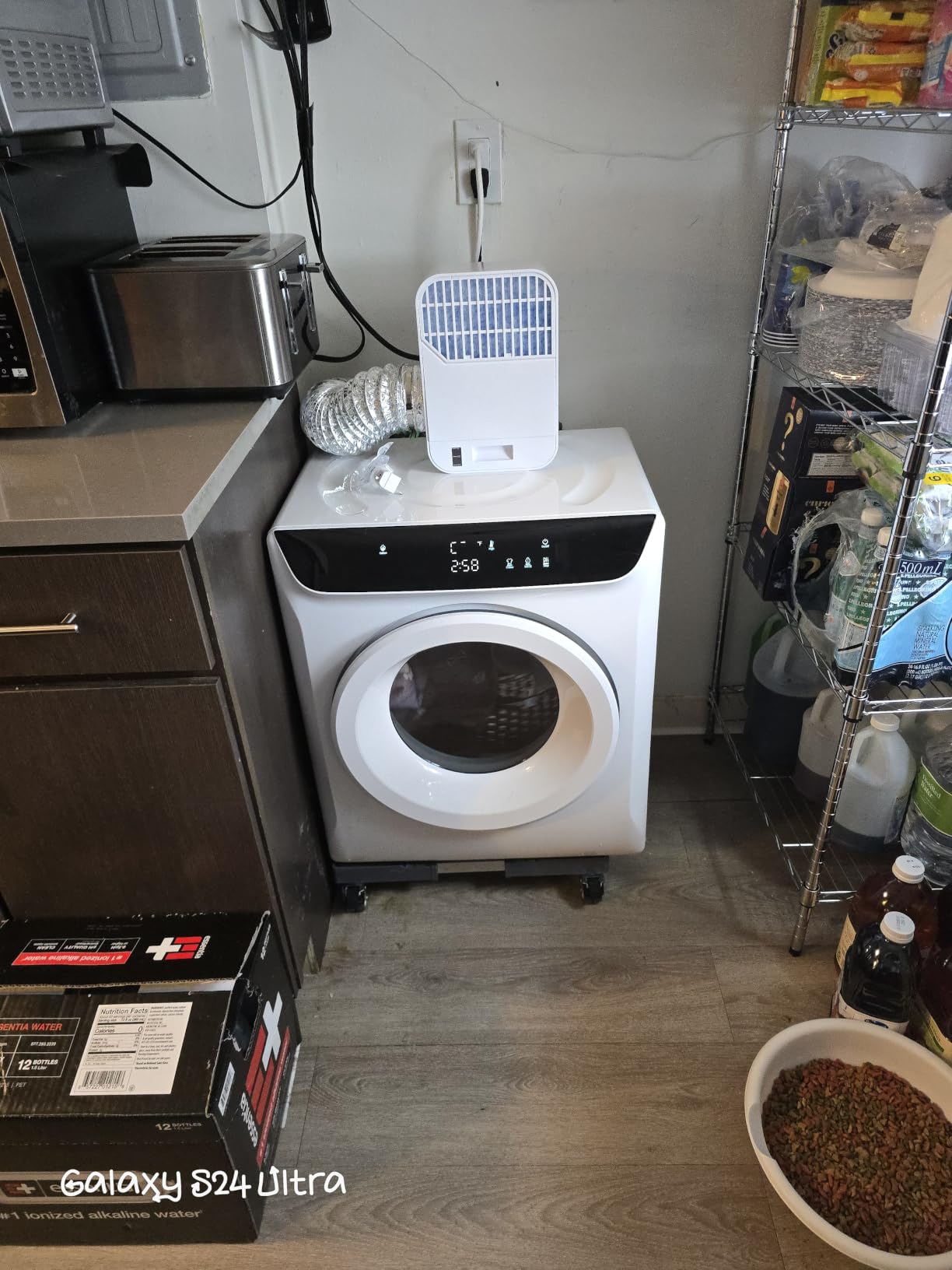3.5 Cu. Ft. Portable Clothes Dryers with LED Control customer photo 2