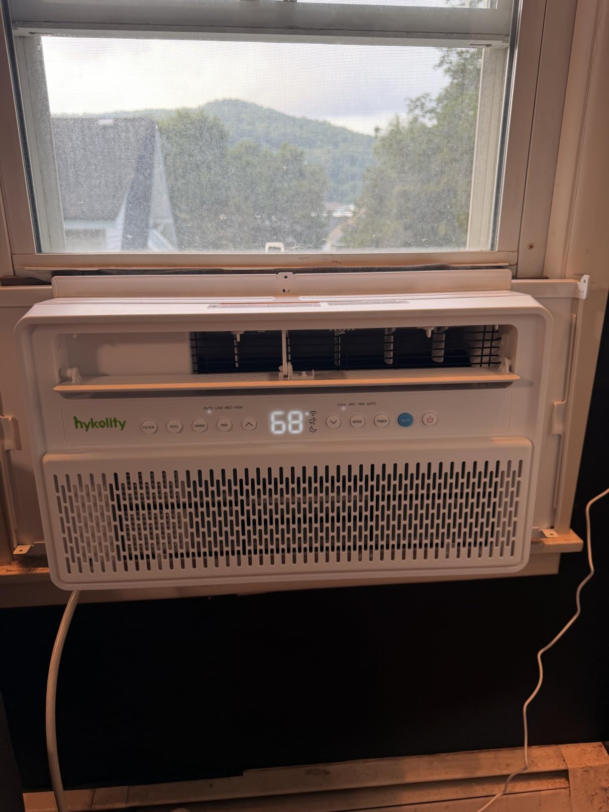Hykolity WiFi Enabled 10,000 BTU Smart Inverter Window Air Conditioner, 32 dBA Ultra Quiet AC Unit, Energy Efficient Cools up to 450 Sq.Ft, with Remote, Auto/Cool/Fan/Dry/Sleep Modes & 24H Timer customer photo 2