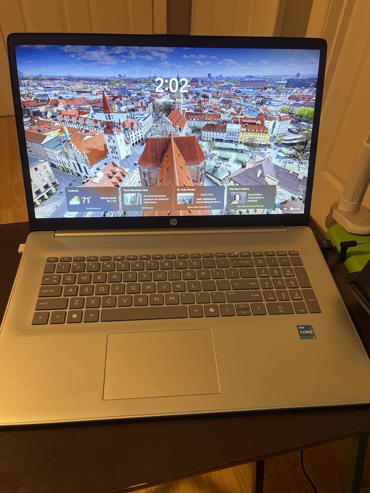 HP 17.3” Touchscreen Laptop w/Microsoft 365, 8GB RAM, 128GB UFS customer photo 2