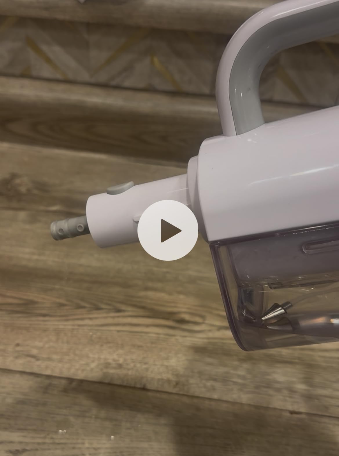 Steam Cleaner, 10-in-1 Detachable Handheld Steam Mop for Multi-Surface | 350ml Tank,10s Heat-Up,248°F Steam Cleaner,2-Level Control,Swivel Head for Carpet,Floor,Tiles,BBQ grill,Car Accessories customer photo 1
