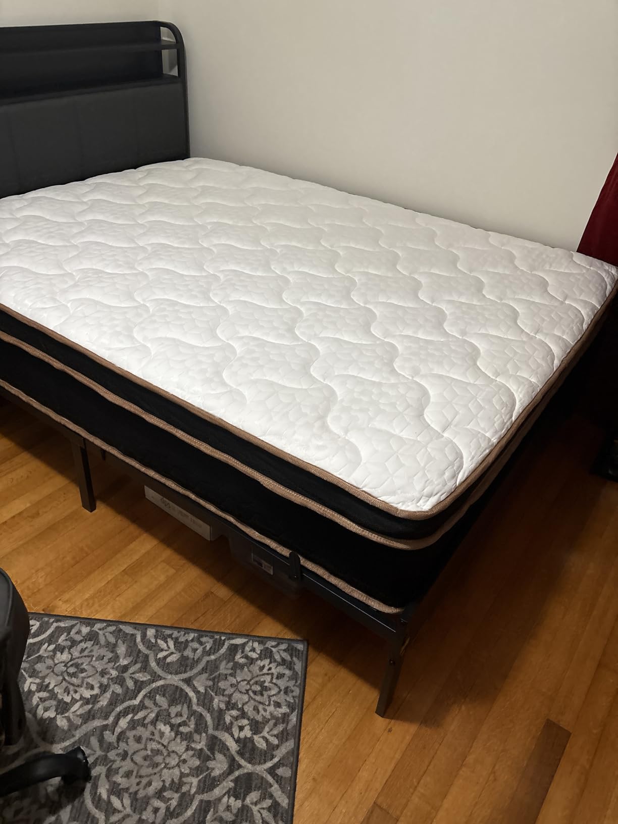 King Mattress 14 Inch, Luxury Hotel Cooling Hybrid Bed Mattress in a Box | Zones Individual Pocket Spring, Extra Hip/Shoulder/Lumbar Support, Fiberglass-Free, 365-Night Trial, CertiPUR-US customer photo 1