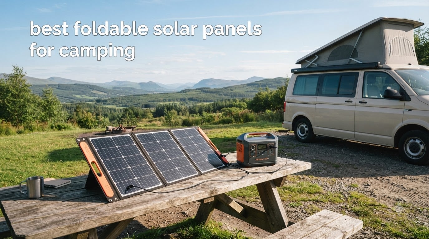 best foldable solar panels for camping