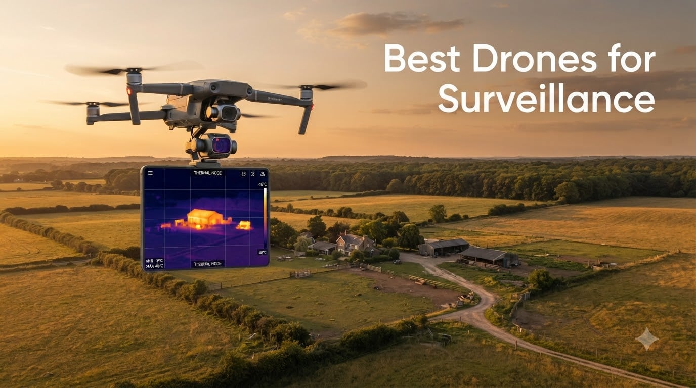 Best Drones for Surveillance
