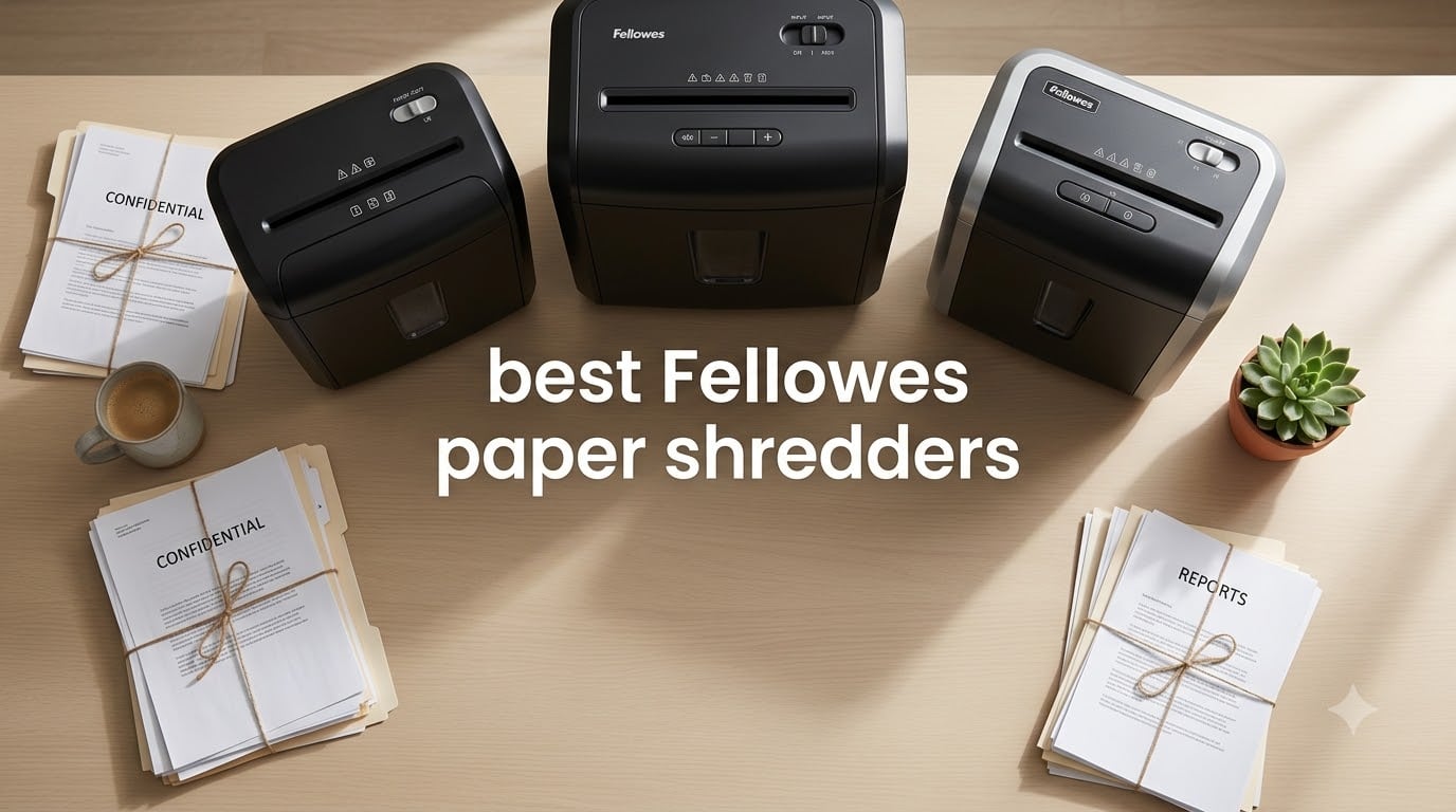 best Fellowes paper shredders
