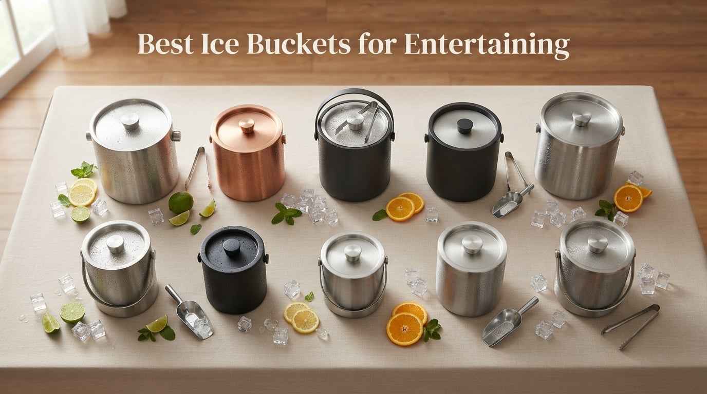 Best Ice Buckets for Entertaining