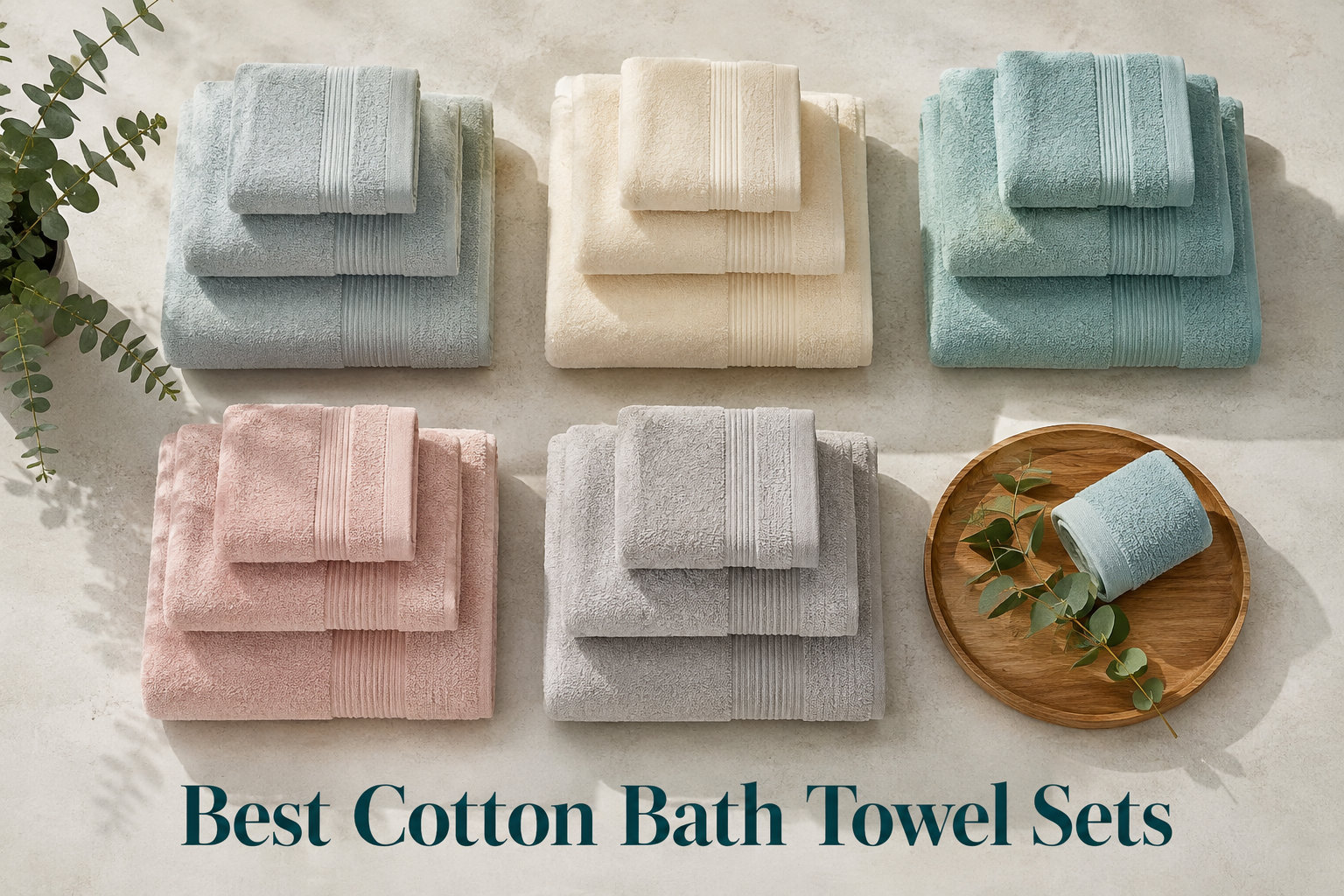 Best Cotton Bath Towel Sets