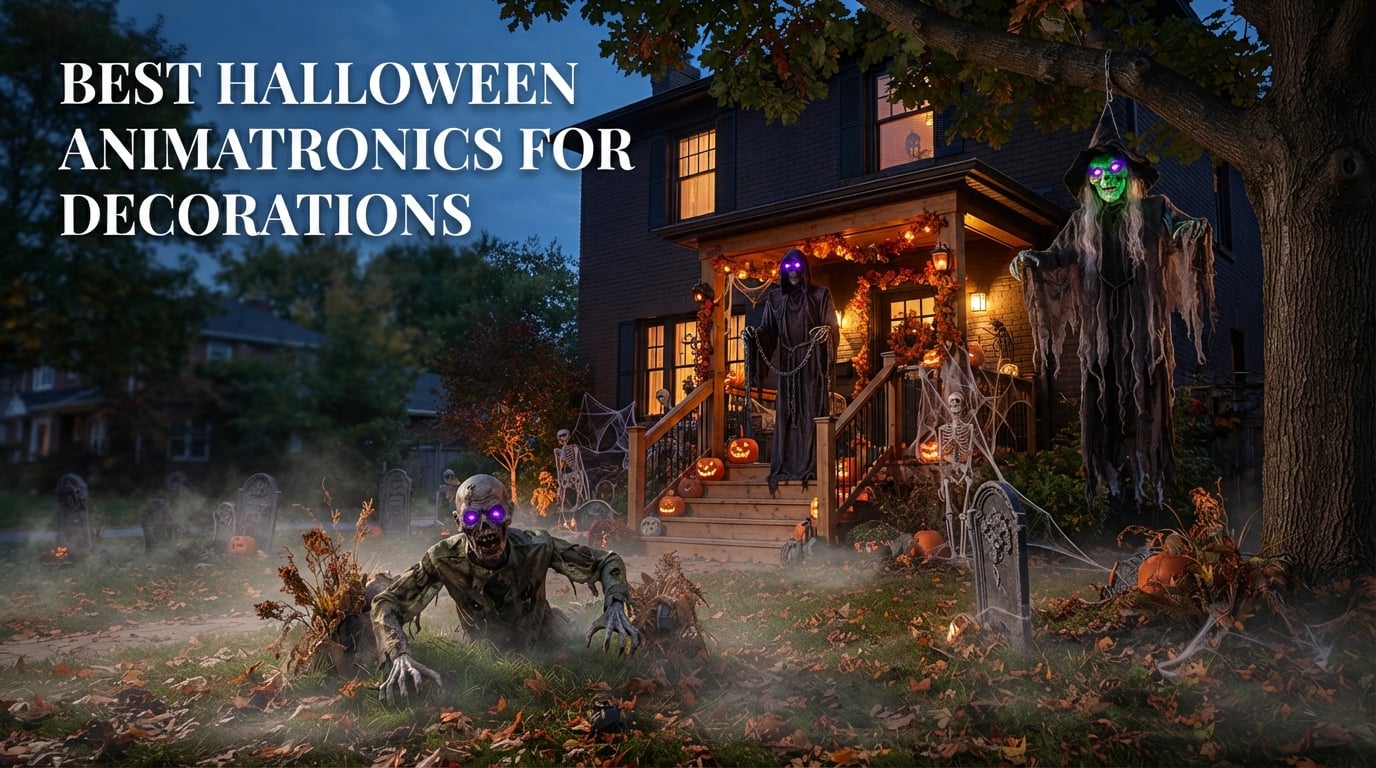 Best Halloween Animatronics for Decorations