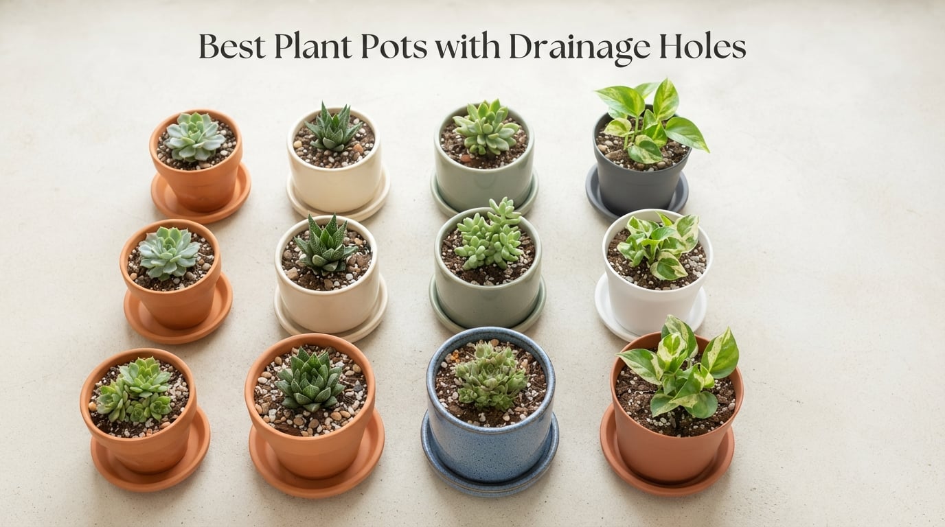 Best Plant Pots with Drainage Holes