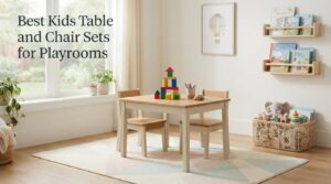 Best Kids Table and Chair Sets for Playrooms