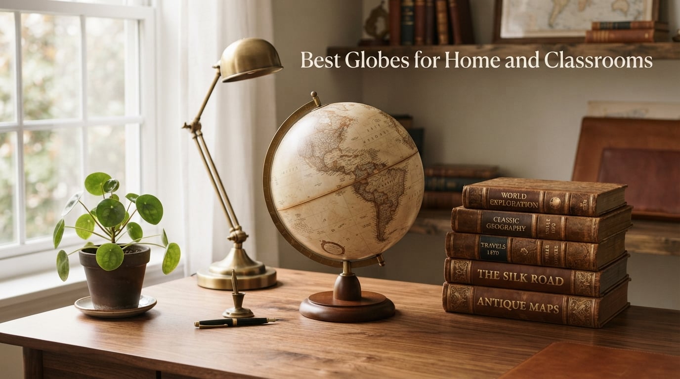 Best Globes for Home and Classrooms