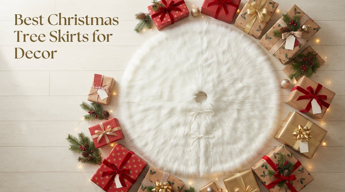 Best Christmas Tree Skirts for Decor