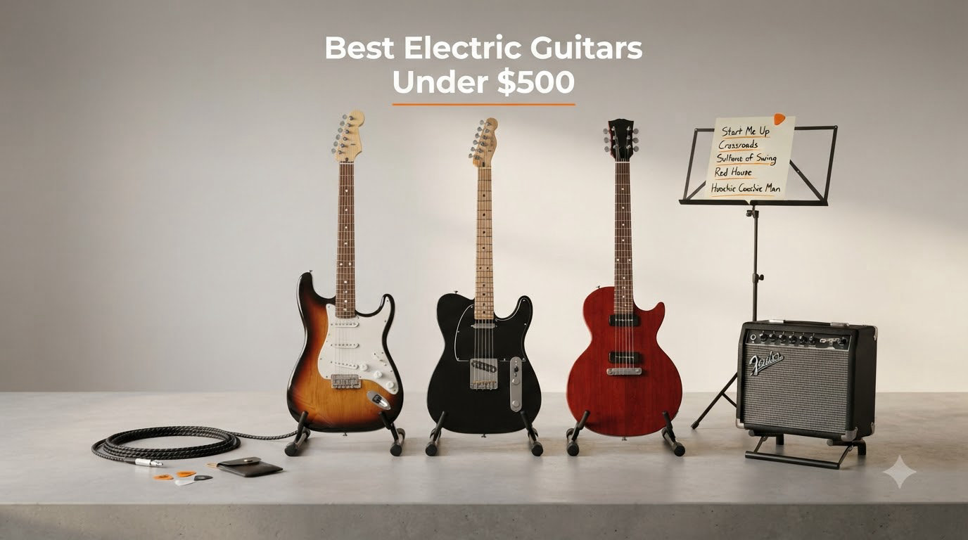 Best Electric Guitars Under $500