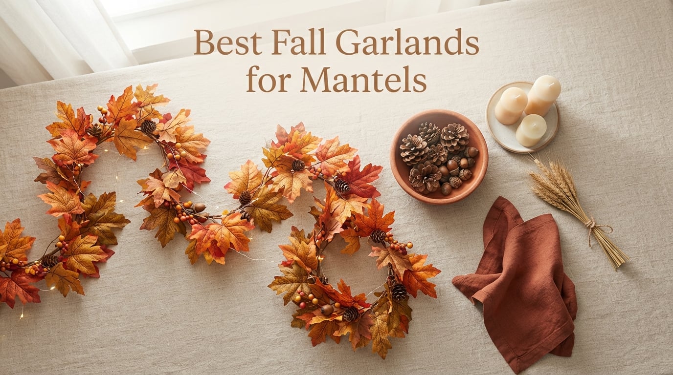 Best Fall Garlands for Mantels