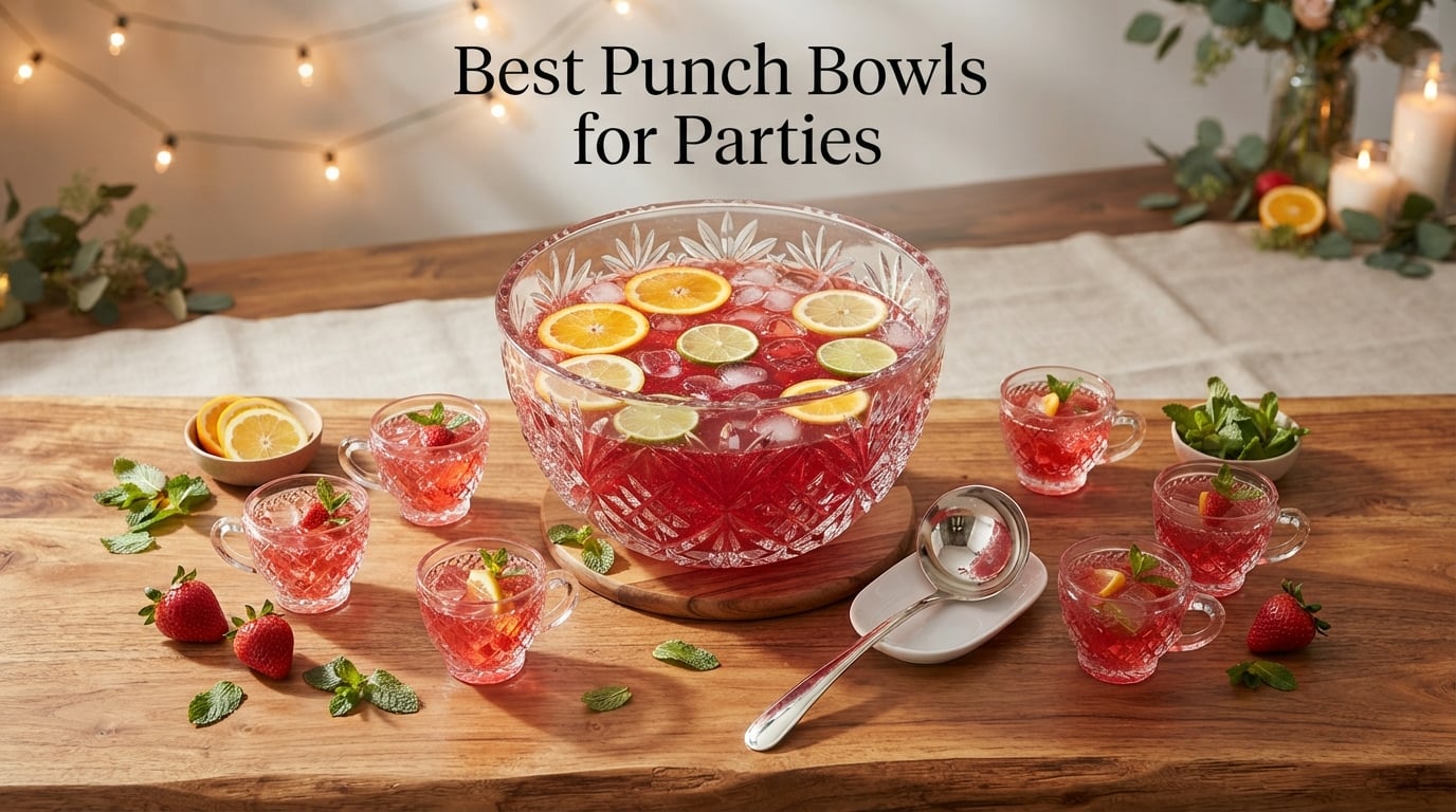 Best Punch Bowls for Parties