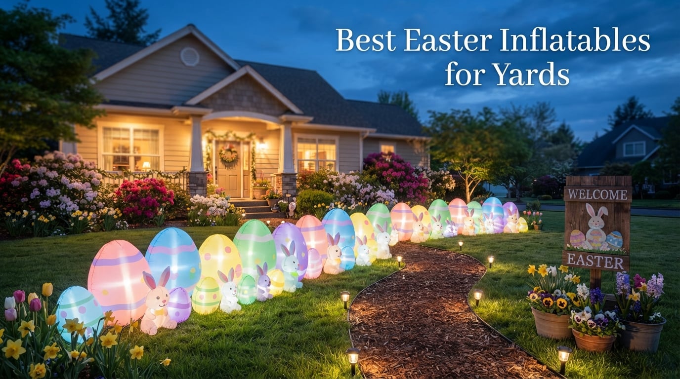 Best Easter Inflatables for Yards