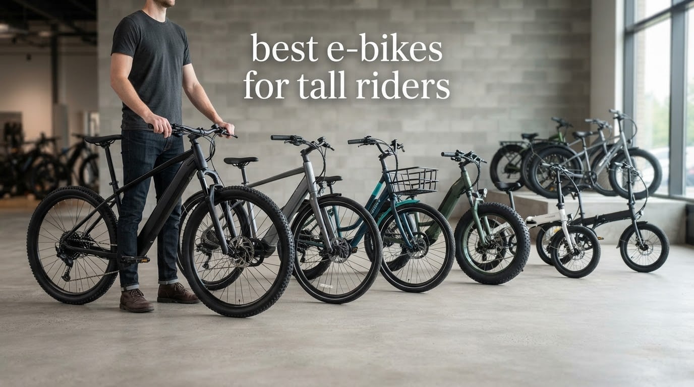 best e-bikes for tall riders
