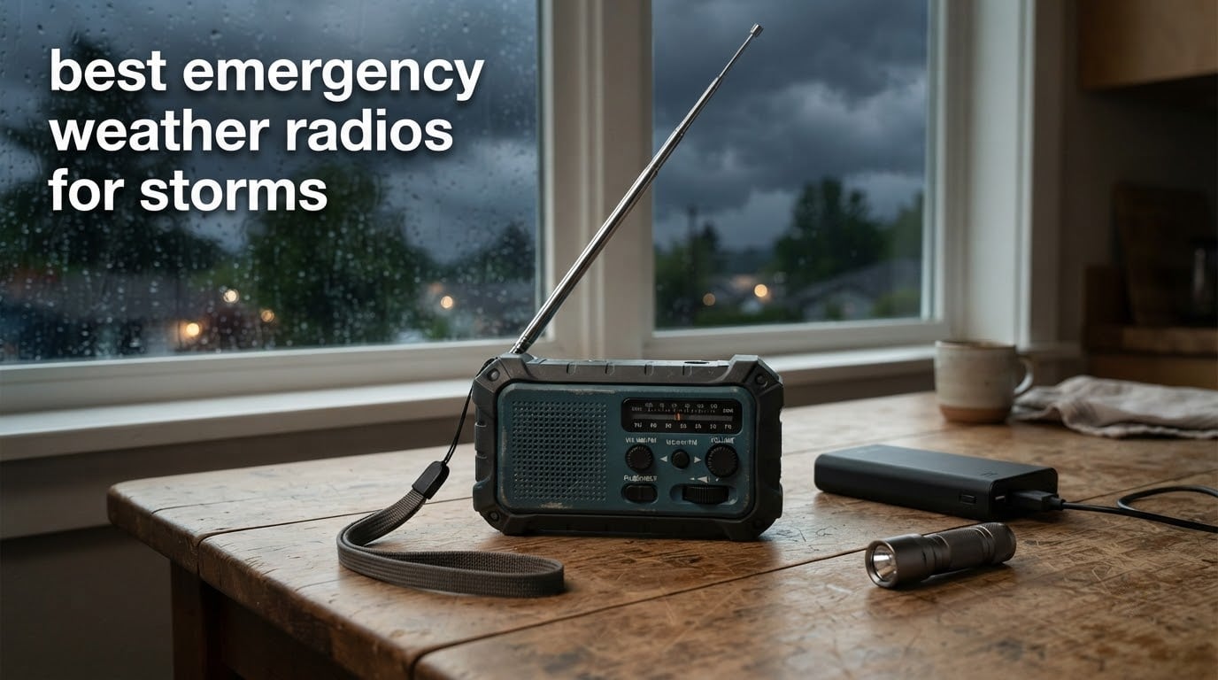 best emergency weather radios for storms