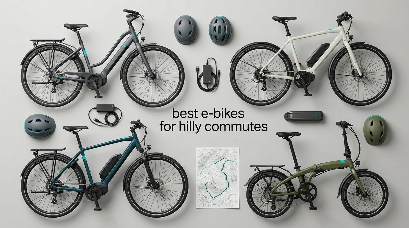 best e-bikes for hilly commutes