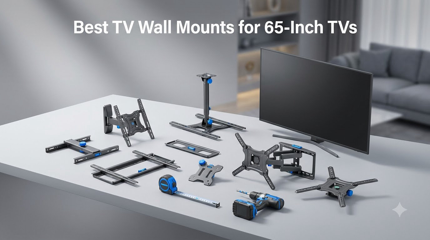 Best TV Wall Mounts for 65-Inch TVs