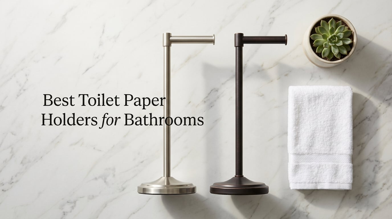 Best Toilet Paper Holders for Bathrooms