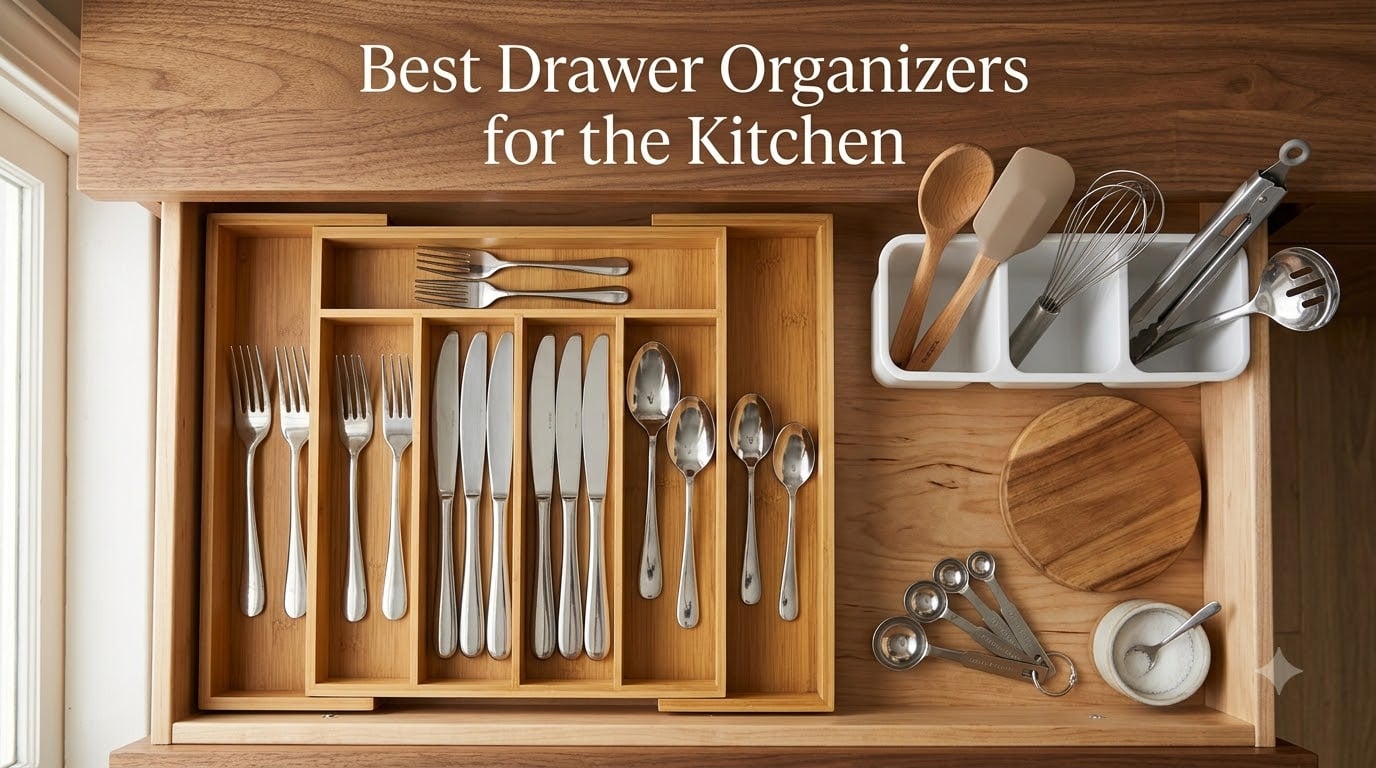 Best Drawer Organizers for the Kitchen