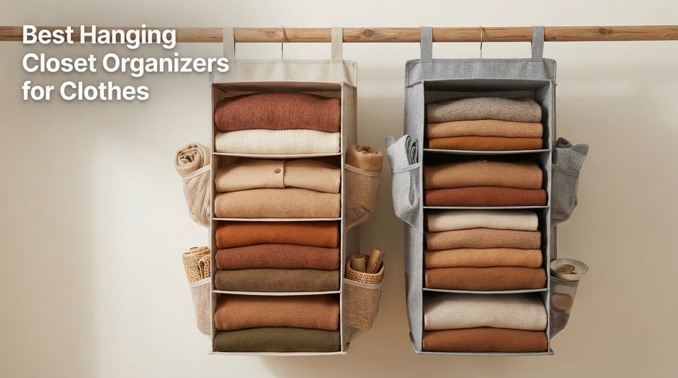 Best Hanging Closet Organizers for Clothes