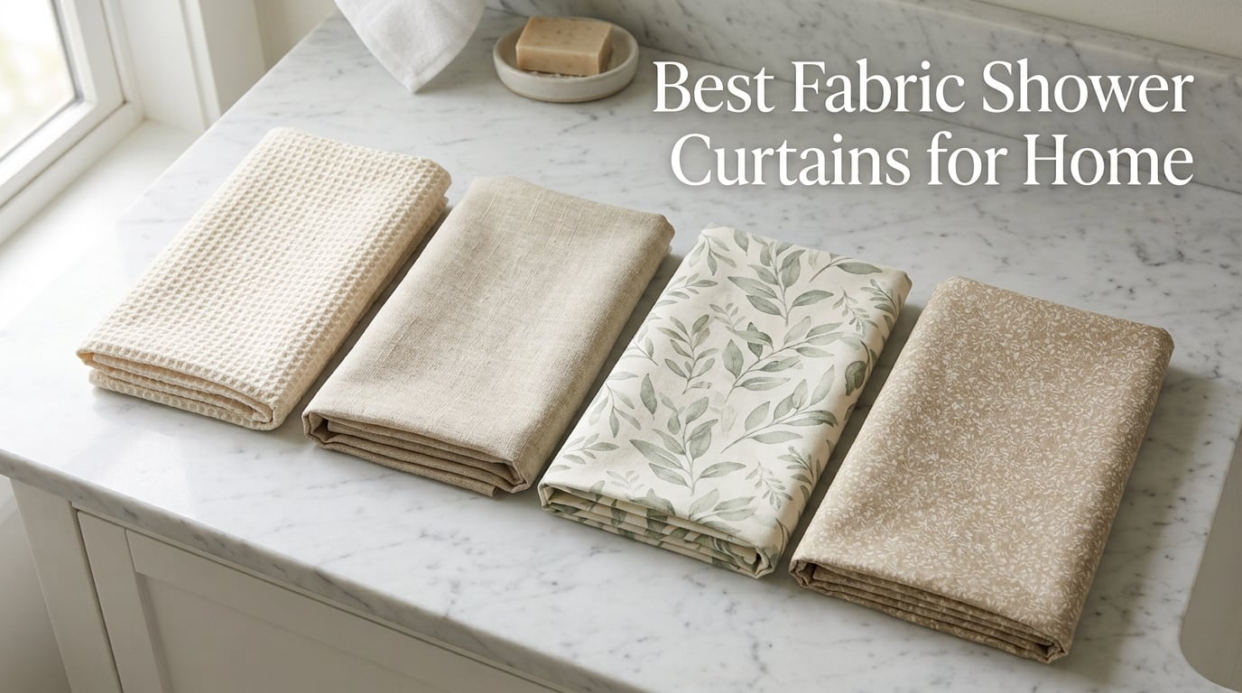 Best Fabric Shower Curtains for Home