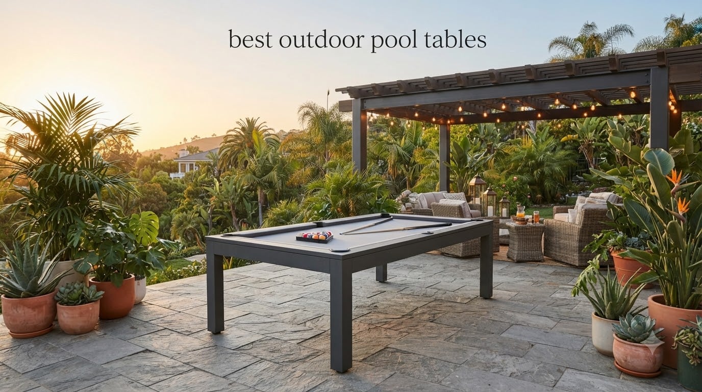 best outdoor pool tables