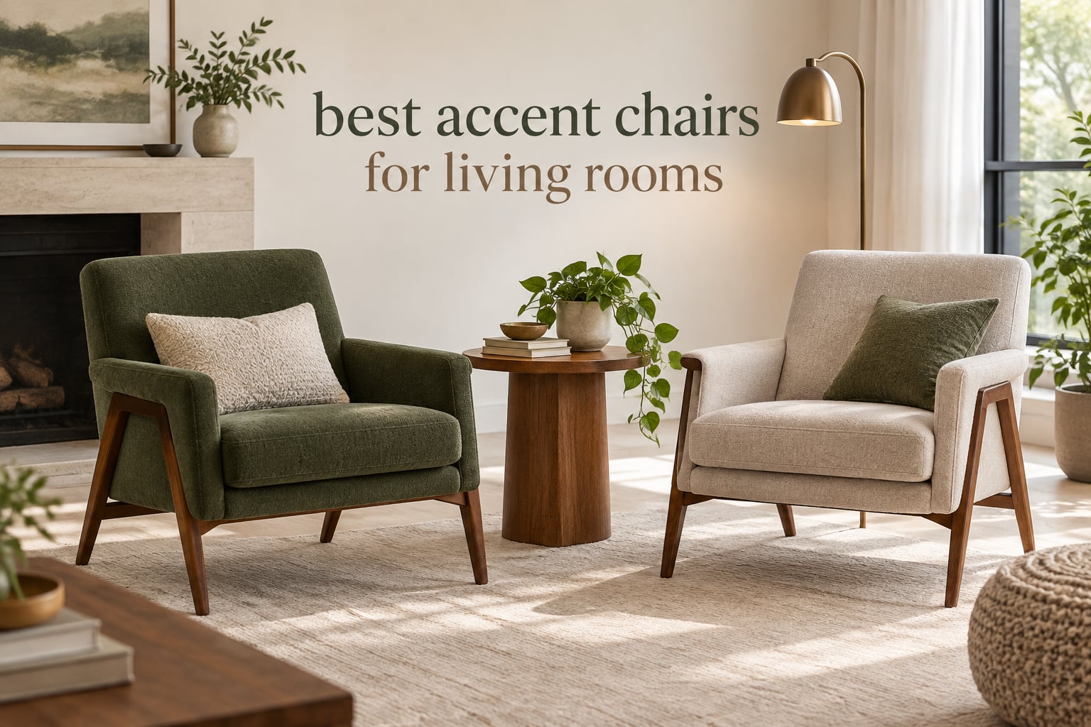 best accent chairs for living rooms