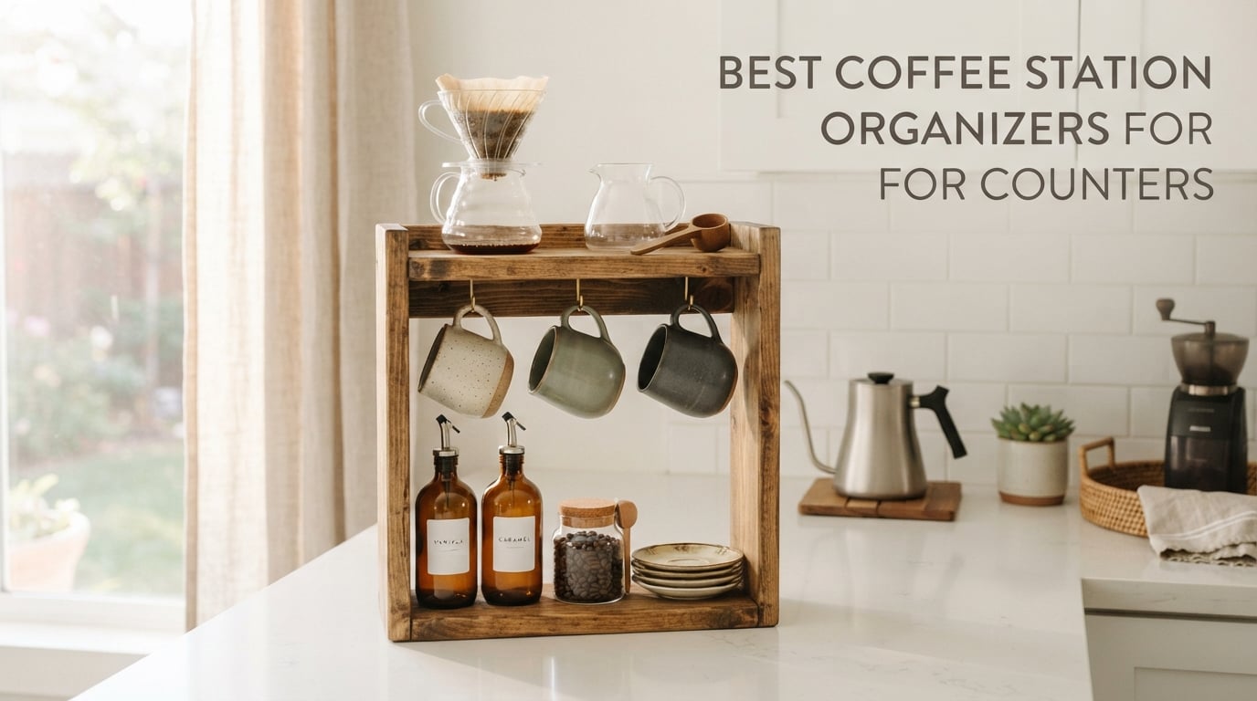 Best Coffee Station Organizers for Counters