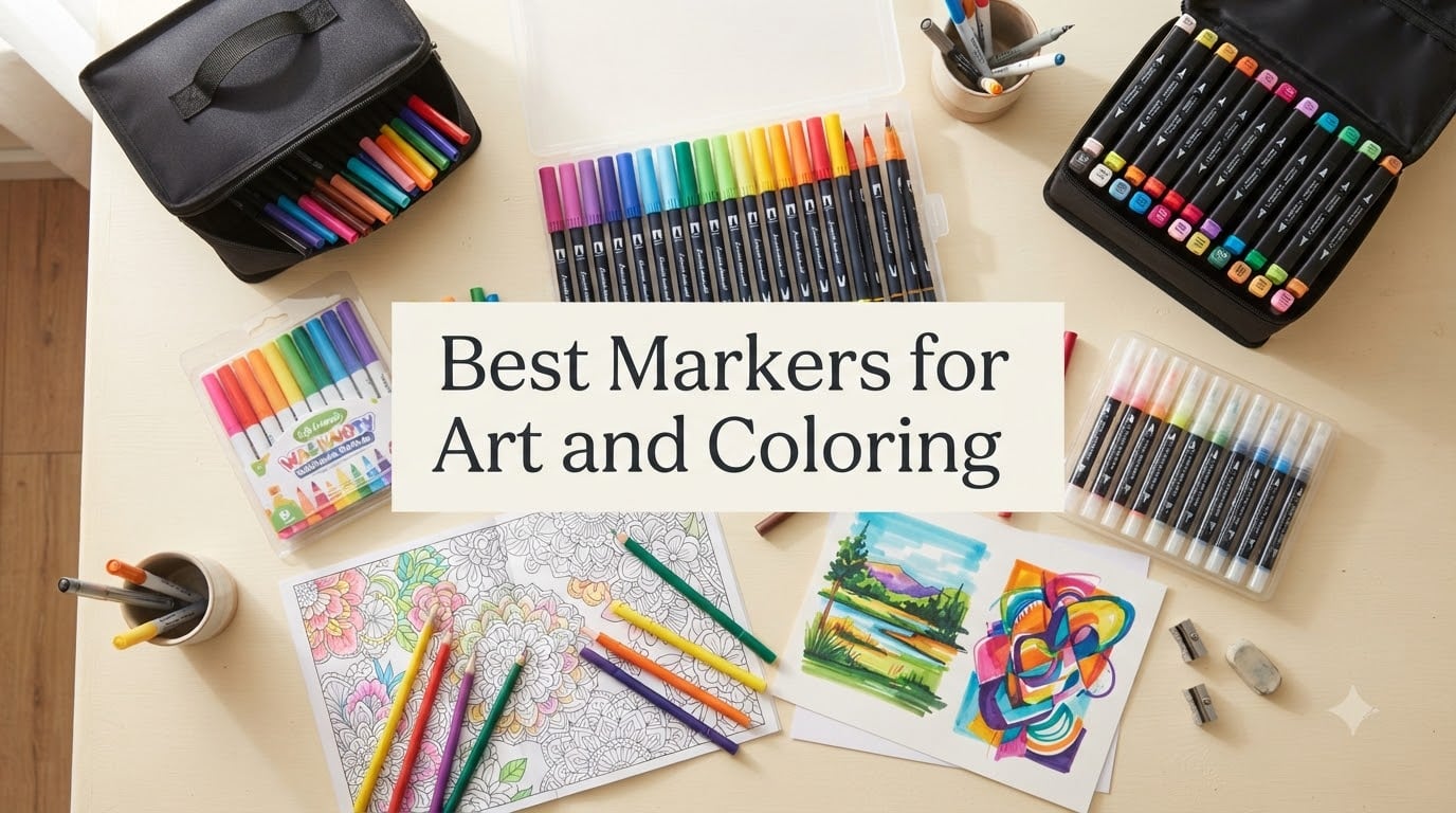 Best Markers for Art and Coloring