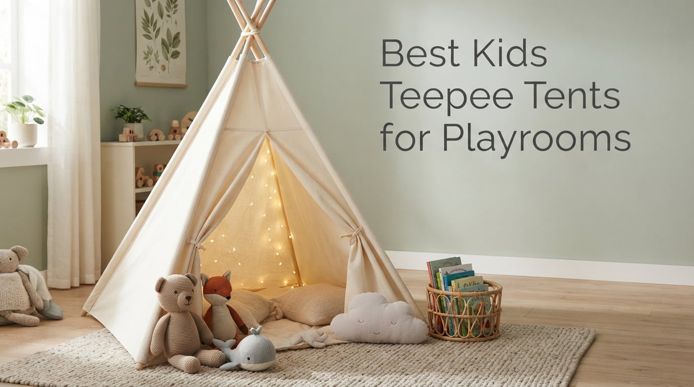 Best Kids Teepee Tents for Playrooms