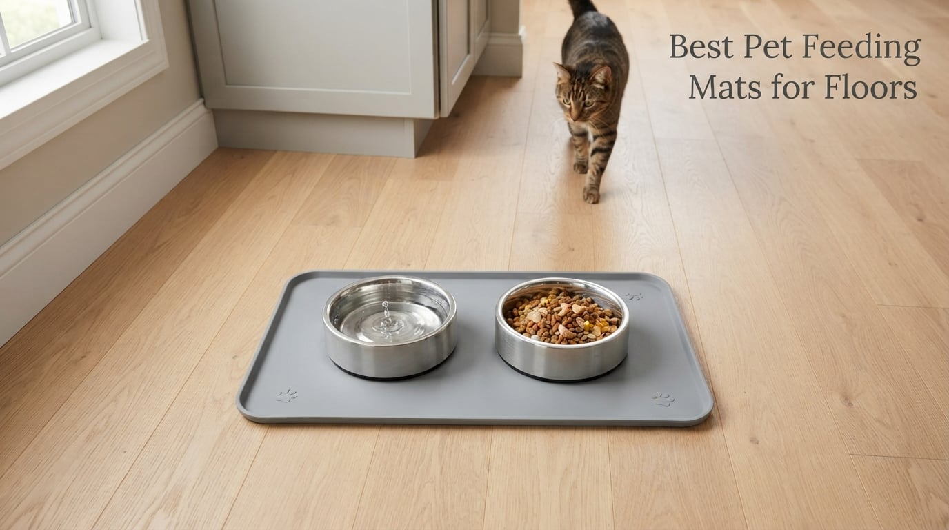 Best Pet Feeding Mats for Floors