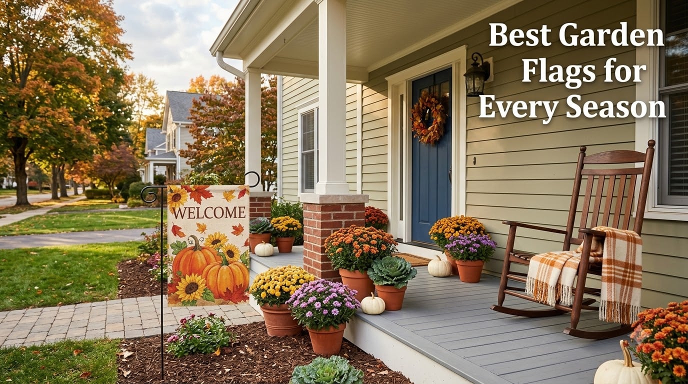Best Garden Flags for Every Season