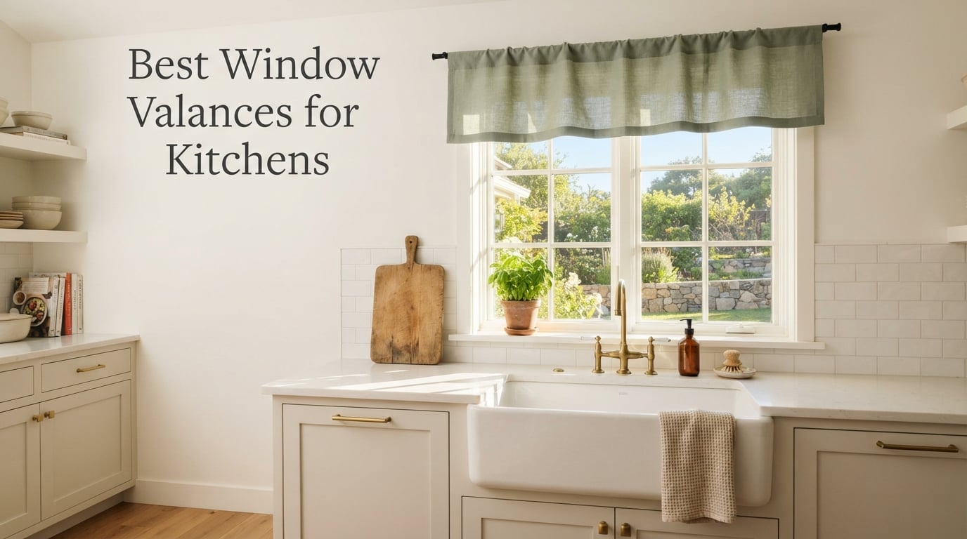 Best Window Valances for Kitchens