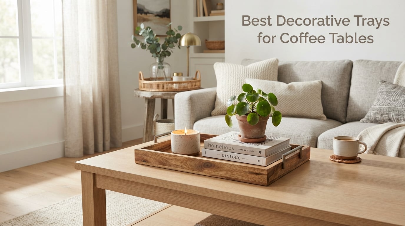 Best Decorative Trays for Coffee Tables