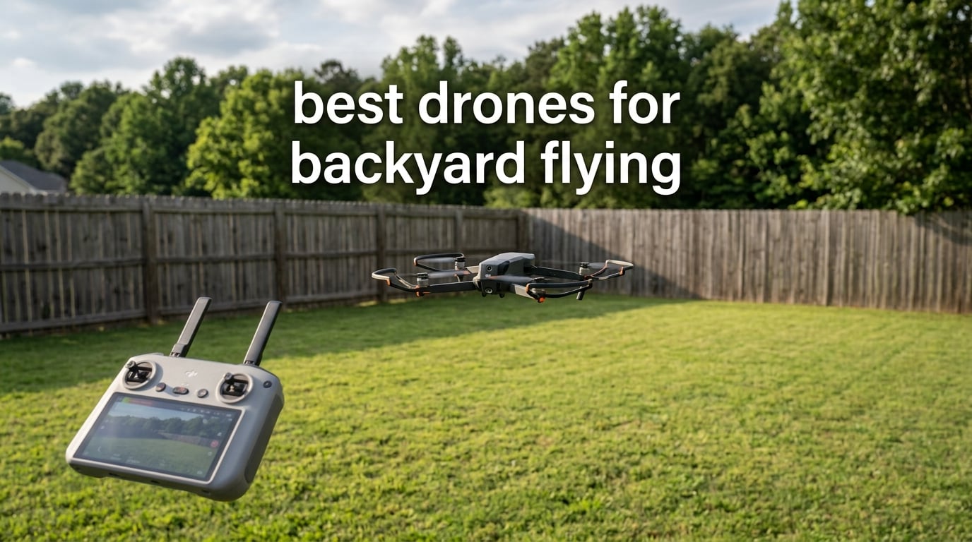 best drones for backyard flying