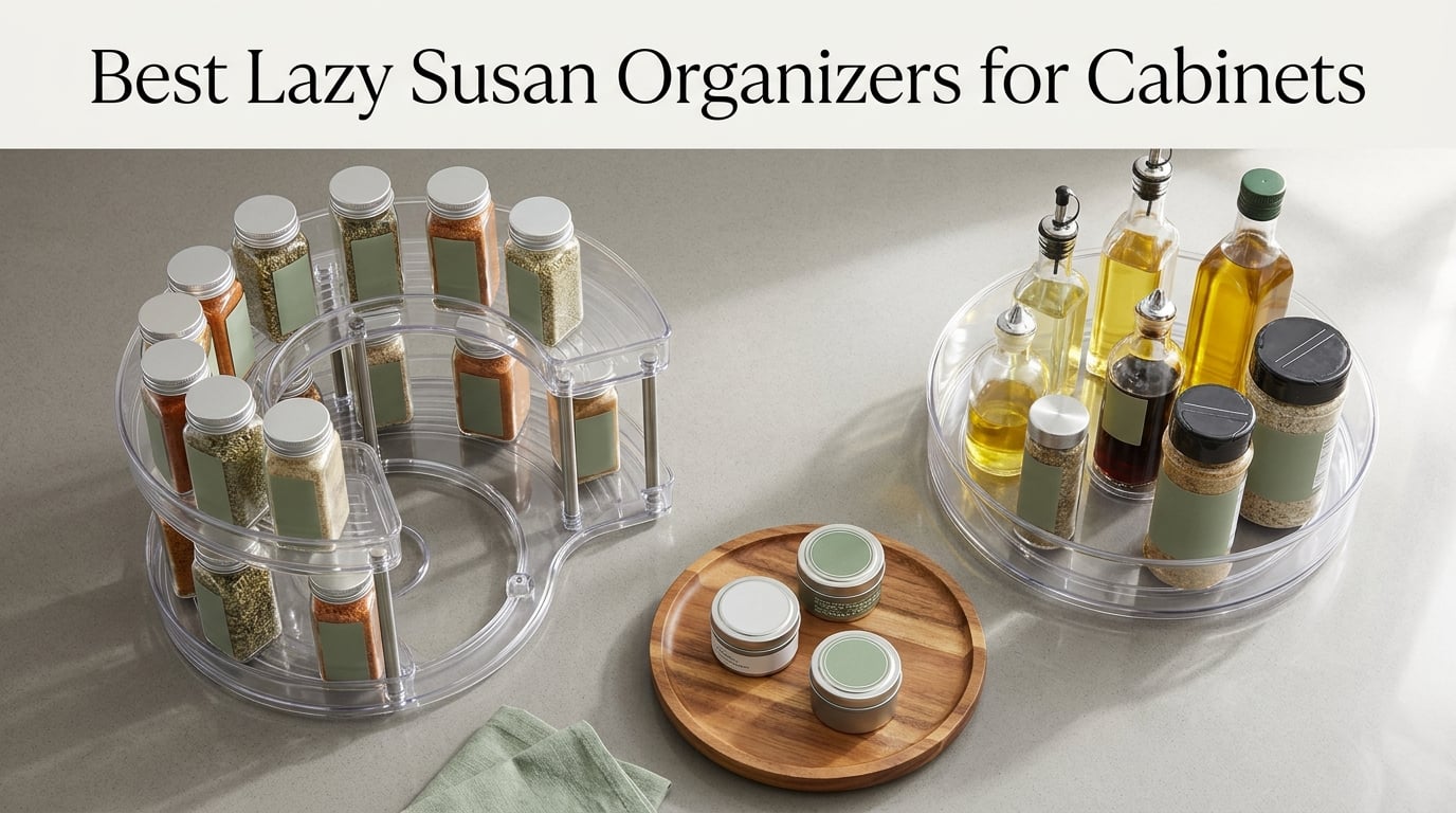 Best Lazy Susan Organizers for Cabinets