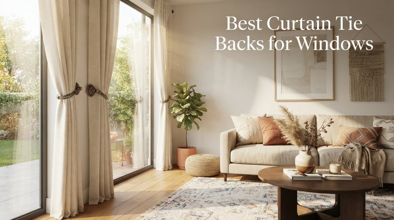 Best Curtain Tie Backs for Windows