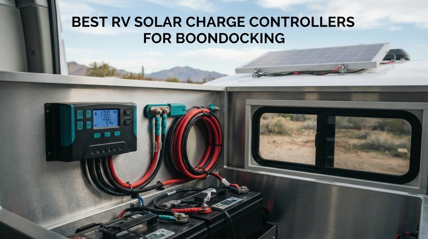 best rv solar charge controllers for boondocking