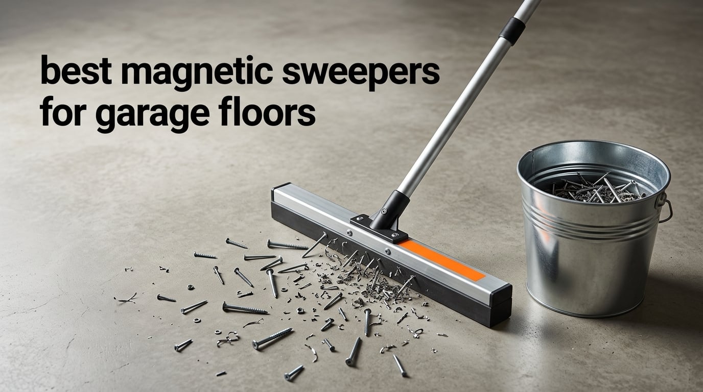 best magnetic sweepers for garage floors