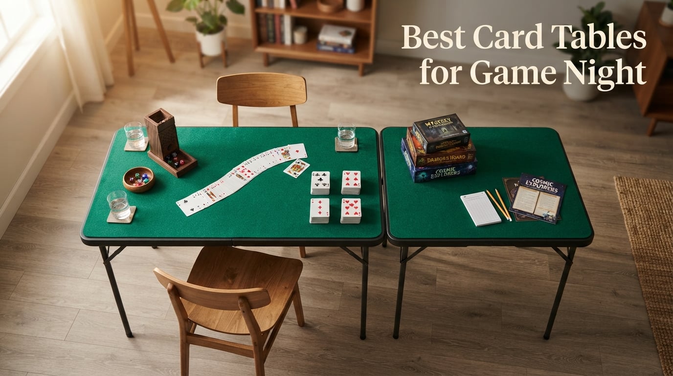 Best Card Tables for Game Night
