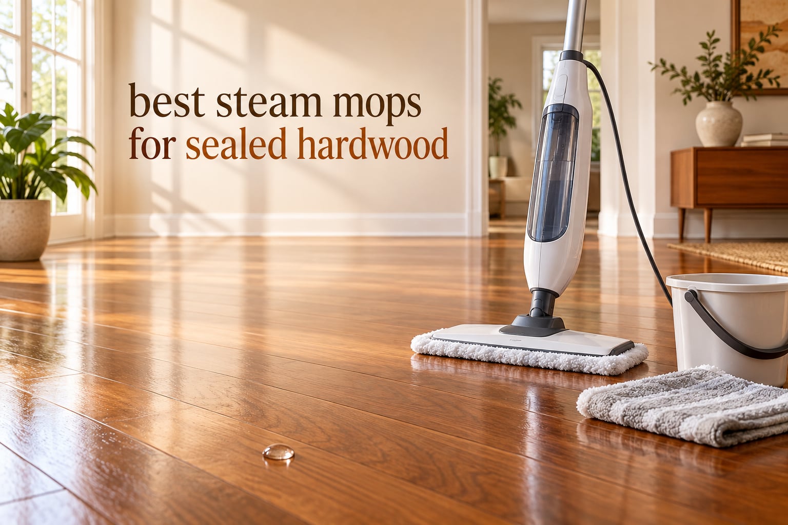 best steam mops for sealed hardwood