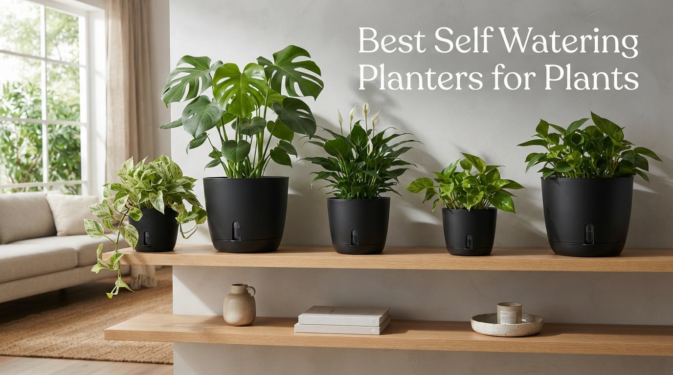 Best Self Watering Planters for Plants