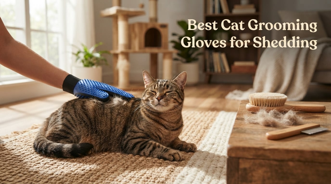 Best Cat Grooming Gloves for Shedding