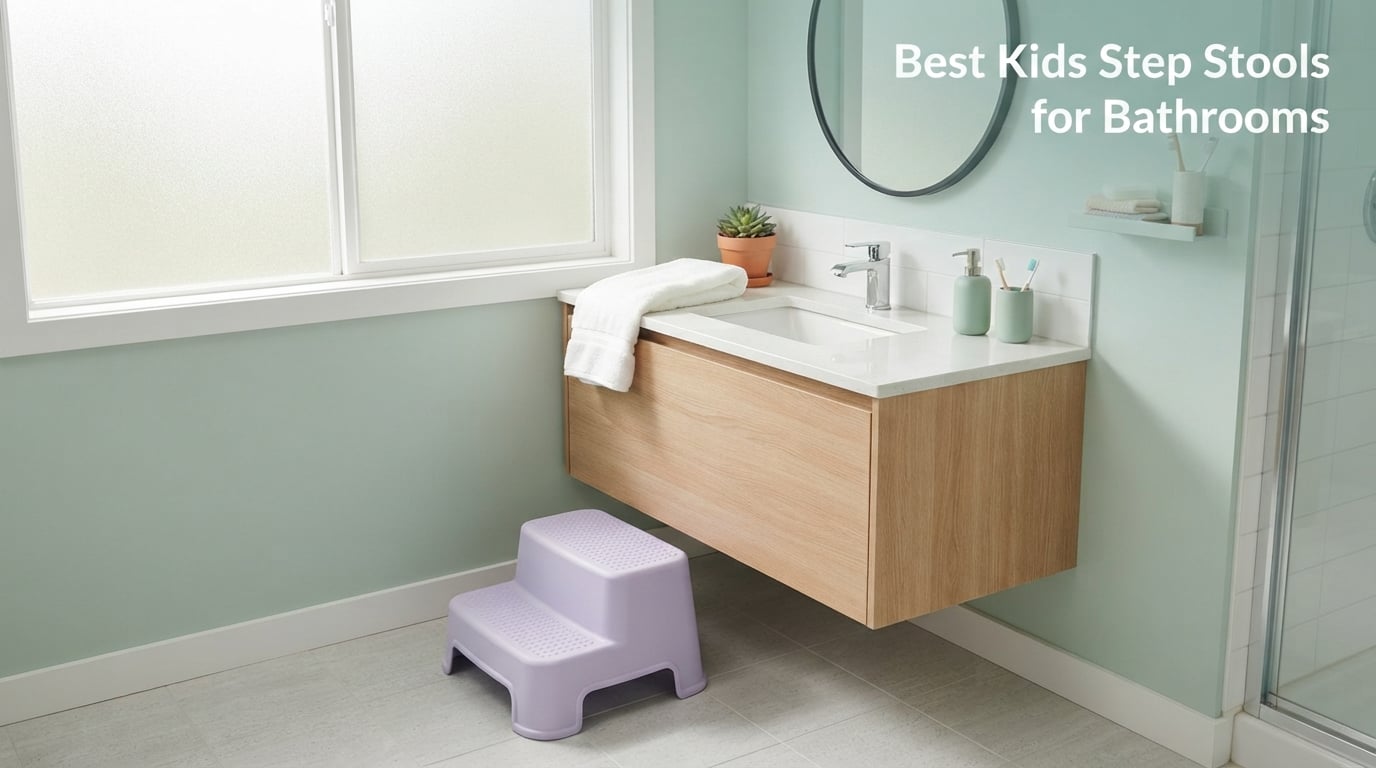 Best Kids Step Stools for Bathrooms