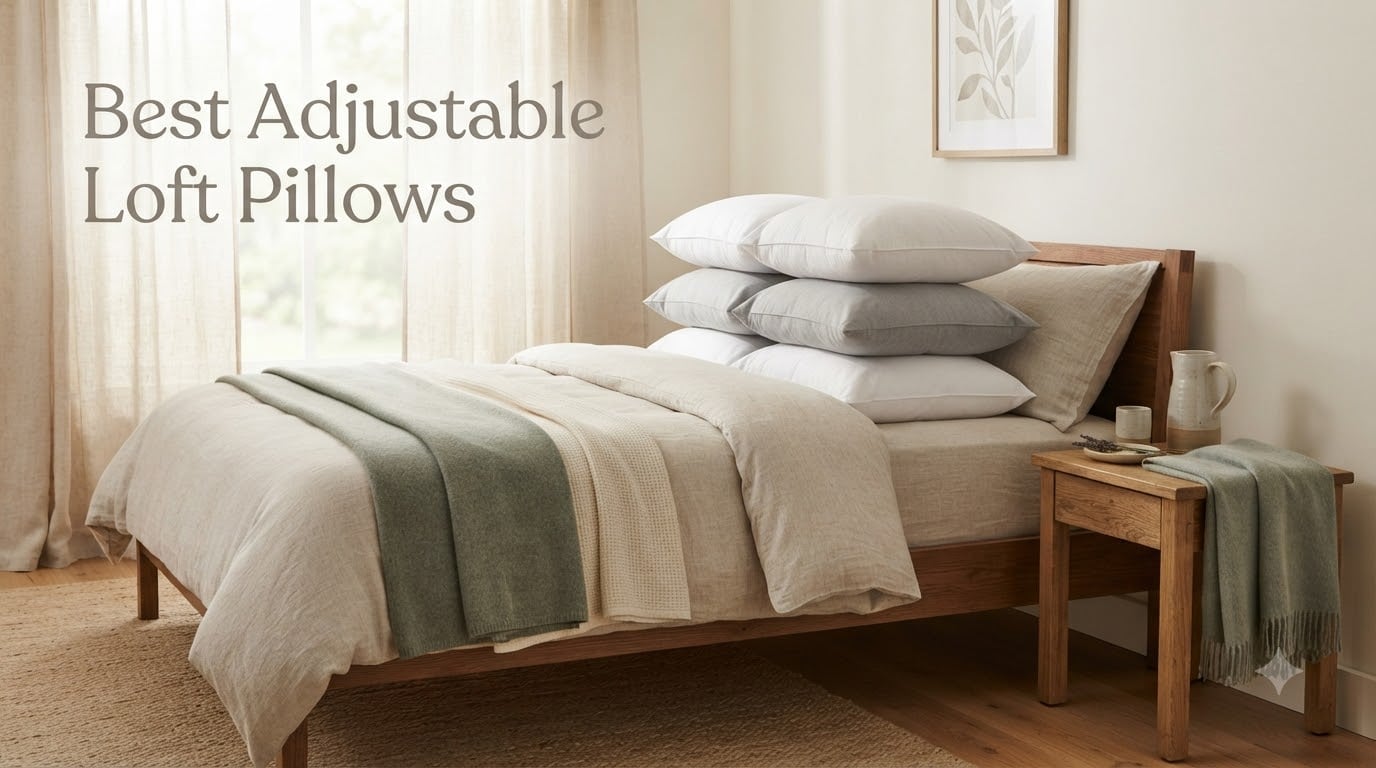 Best Adjustable Loft Pillows