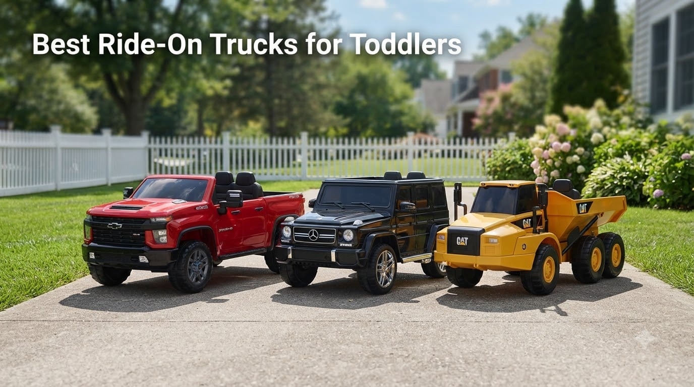 Best Ride-On Trucks for Toddlers