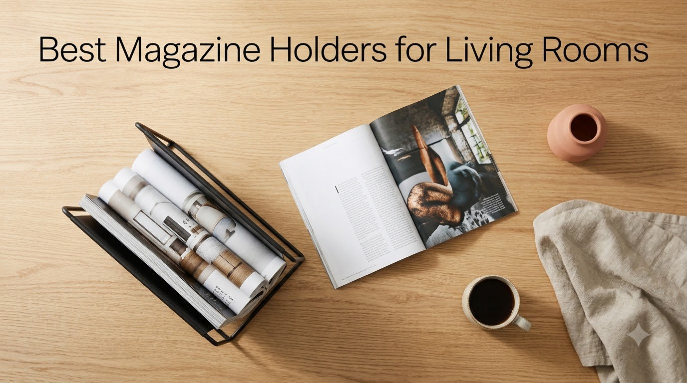 Best Magazine Holders for Living Rooms